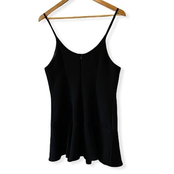 FOREVER21 Black Mini Spaghetti Strap Dress L - Picture 3 of 8